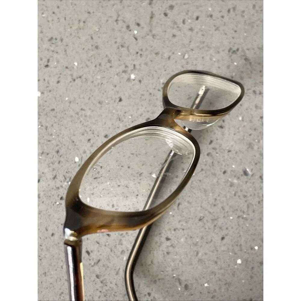 Bulova Aurora DEMI SAND Sunglasses Frames ONLY Brown Oval Full Rim 51-18-140